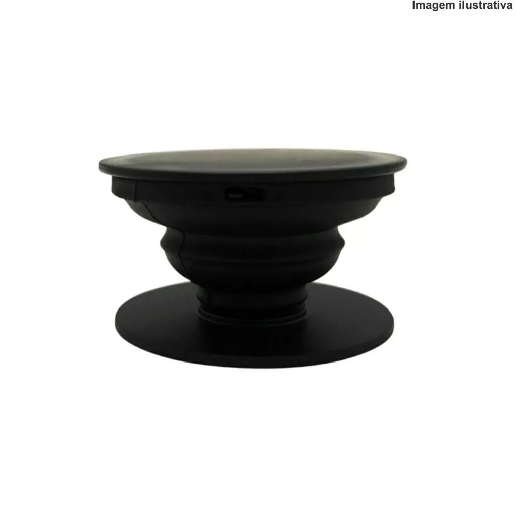 Pop Socket Liso – Preto