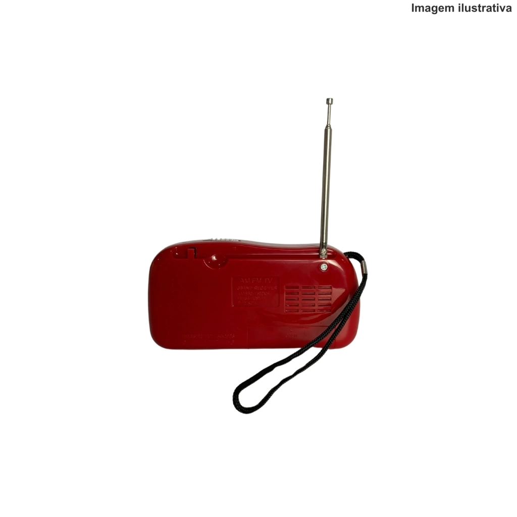 Radio Am/Fm Com Relogio K-2019