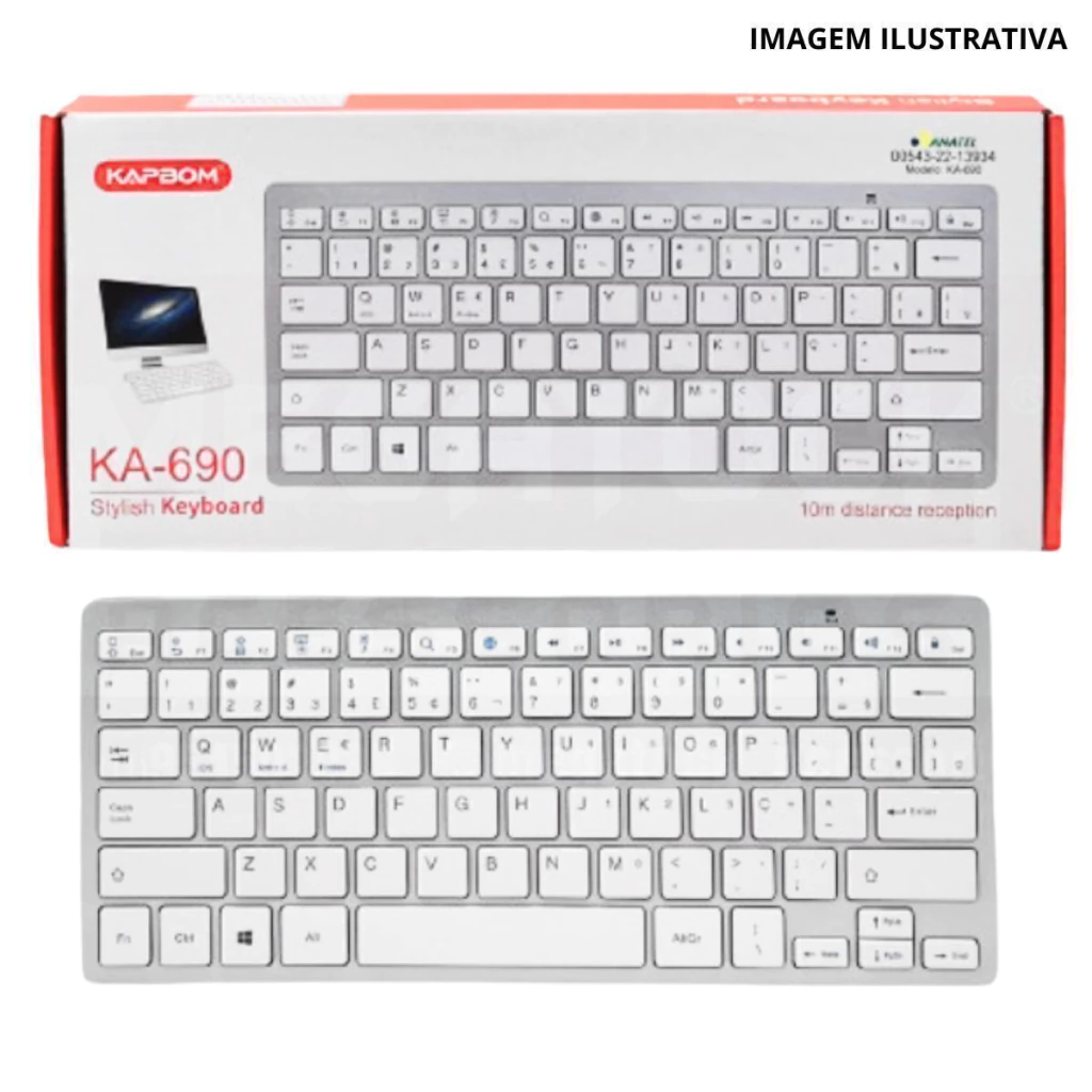 Teclado Sem Fio Ka-690