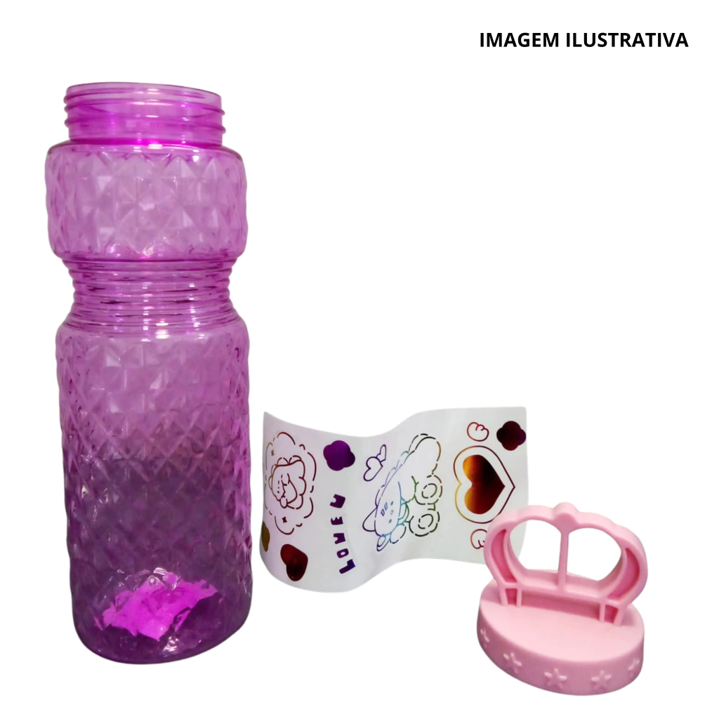 Garrafa Kids Plastico 500Ml Csm-146