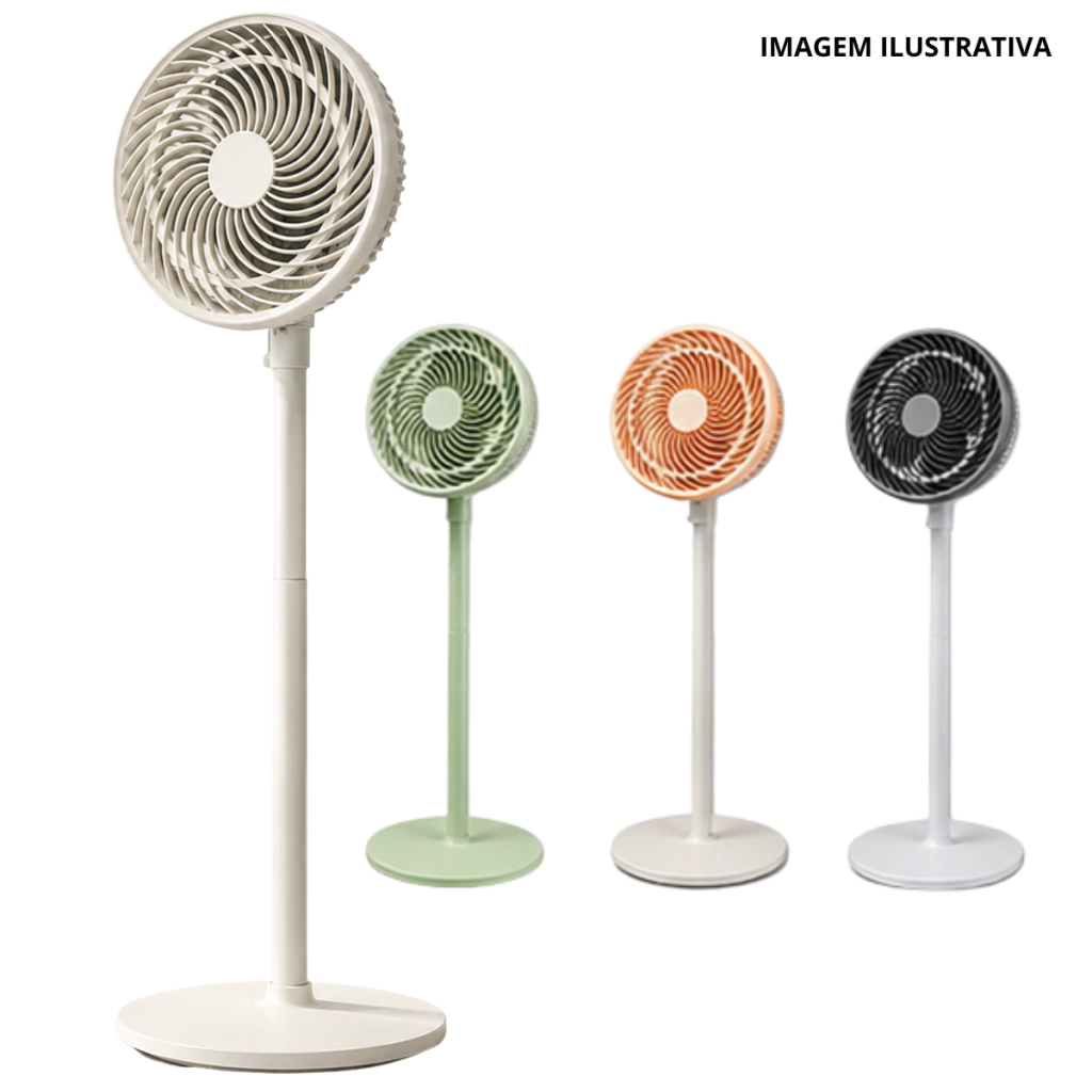 Ventilador Pedestal 60Hz 100W 127V Ss-888
