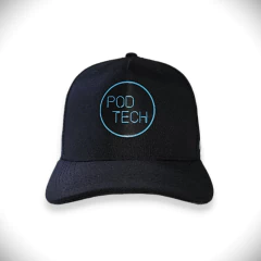 BONE POD TECH PRETO C/ TELINHA POD-001