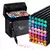 KIT CANETINHAS MARCADORAS C/ PONTA DUPLA 48 CORES MKB-48 OPC-4803 - comprar online