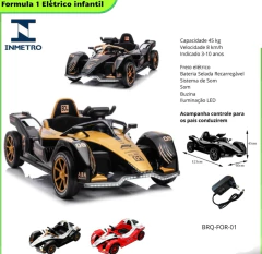 FÓRMULA 1 ELÉTRICO INFANTIL XC-BRQ-FORM1 X-CELL - comprar online