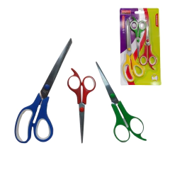 KIT C/3 TESOURAS COLORIDAS LUA230-032 - comprar online