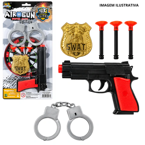 Kit Policial De Brinquedo Tk-Ab5068