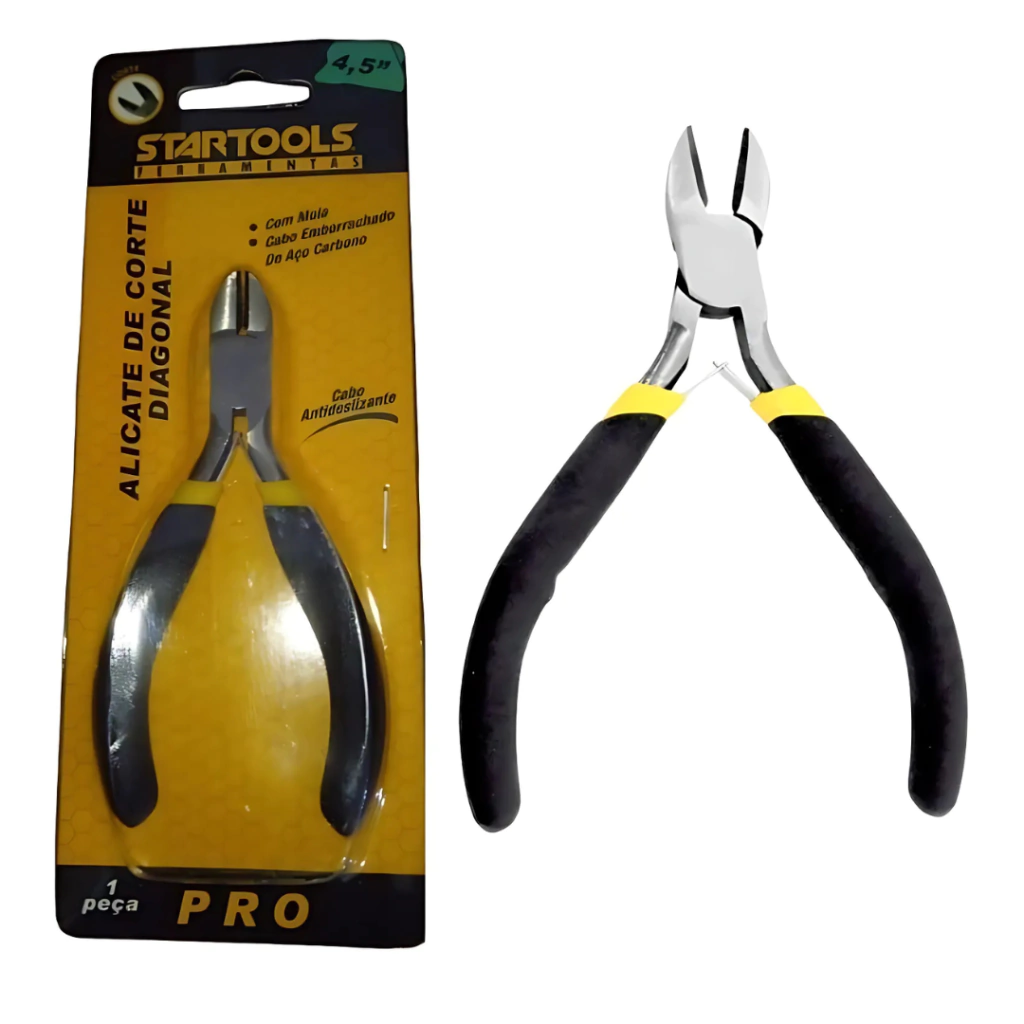 Alicate De Corte 4,5'' Cabo De Aço Carbono Ar0546