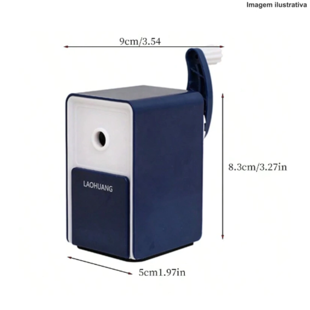 Apontador De Lápis Mat-M06 Tomate