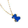 Collar oso azul / combinado