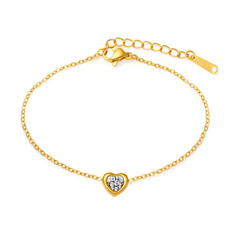 Pulsera mini corazón (PREVENTA)