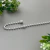 PULSEIRA C/ BOLAS PRATAS TAMBOR LISO SIMBOLO O