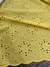 Laise 100% algodão 1,50mt de largura - Amarelo
