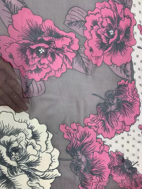 GEORGETTE DE SEDA PURA