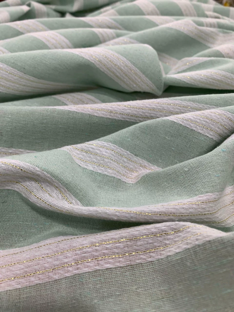 Linho Marroquino com fio de Lurex - comprar online