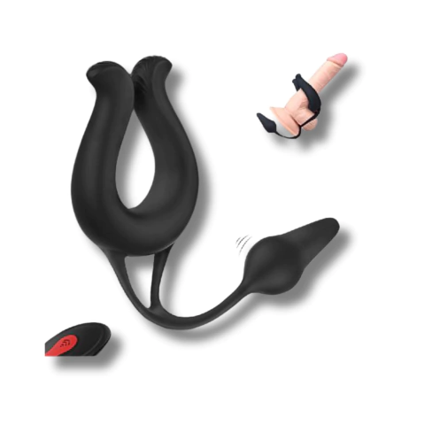 PLUG NICOLE COM ANEL PENIANO E CONTROLE REMOTO