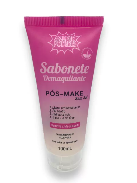 Sabonete demaquilante Super Poderes