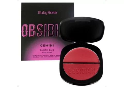 Blush Duo Gemini Obsidian Ruby Rose (COR OG01)