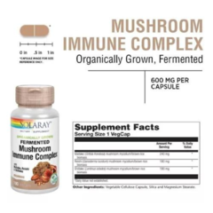 Mushroom Immune Complex | 240mg | Solaray - comprar online