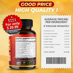 Berberine 12,900mg | 150 Caps | Vegatot en internet