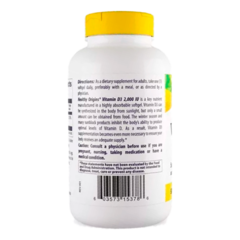 Vitamina D3 2000 IU | Healthy Origins - comprar online