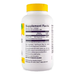 Vitamina D3 2000 IU | Healthy Origins en internet