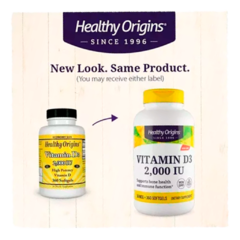 Vitamina D3 2000 IU | Healthy Origins