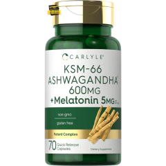 Ksm 66 Ashwagandha 600mg | Carlyle