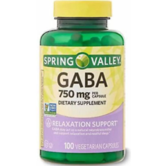 Gaba | 750mg | Spring Valley