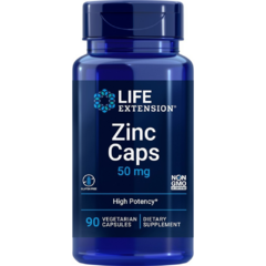 Zinc 50 mg | 90 Caps | Life Extension
