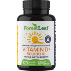 Vitamina D3 | 50.000 IU | Forest Leaf