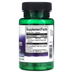 Selenium 200 mcg | 90 caps | Swanson - comprar online