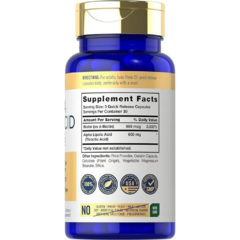 Alpha Lipoic Acid | 600mg | Carlyle - comprar online