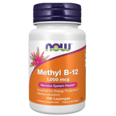 Methyl B12 | Now Foods | 100 pastillas