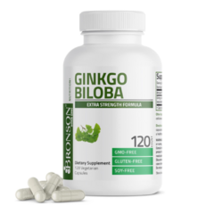 Ginkgo Biloba | Bronson | 120 cápsulas