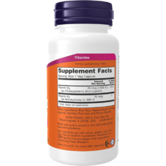 Vitamina D3 y K2 (1000 IU / 45 mcg) | Now Foods - comprar online