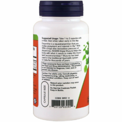 Dopa mucuna 800 mg | Now Foods en internet