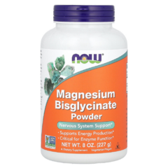Bisglicinato de Magnesio 250mg | Now Foods