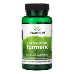 Turmeric 750mg | 60 caps | Swanson