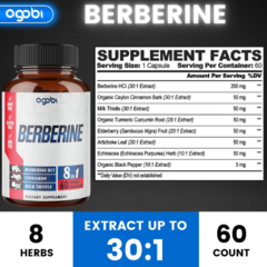 Berberine Complex | 60 caps | Agobi - comprar online