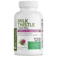 Milk Thistle 1000 mg | Bronson | 120 caps