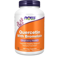 Quercetina y Bromelina | Now Foods