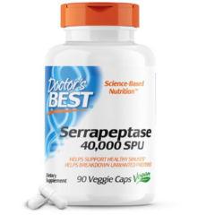 Serrapeptase 40000 SPU | 90 cápsulas