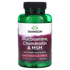 Glucosamine, Chondroitin & MSM | Swanson