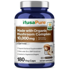 Organic Mushroom Complex 10.000 mg | NusaPure