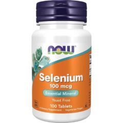 Selenium 100 mcg | 100 un | Now foods