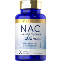 NAC 1000 mg | 80 Caps | Carlyle