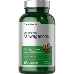 Ashwagandha 4500mg | 200 Caps | Horbaach - comprar online