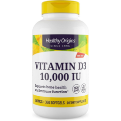 Vitamina D3 10.000 IU | Healthy Origins