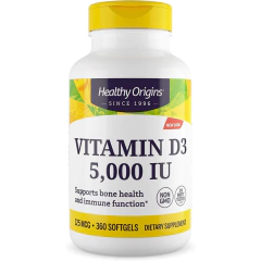 Vitamina D3 5.000 IU | Healthy Origins