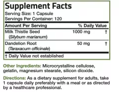 Milk Thistle 1000 mg | Bronson | 120 caps en internet